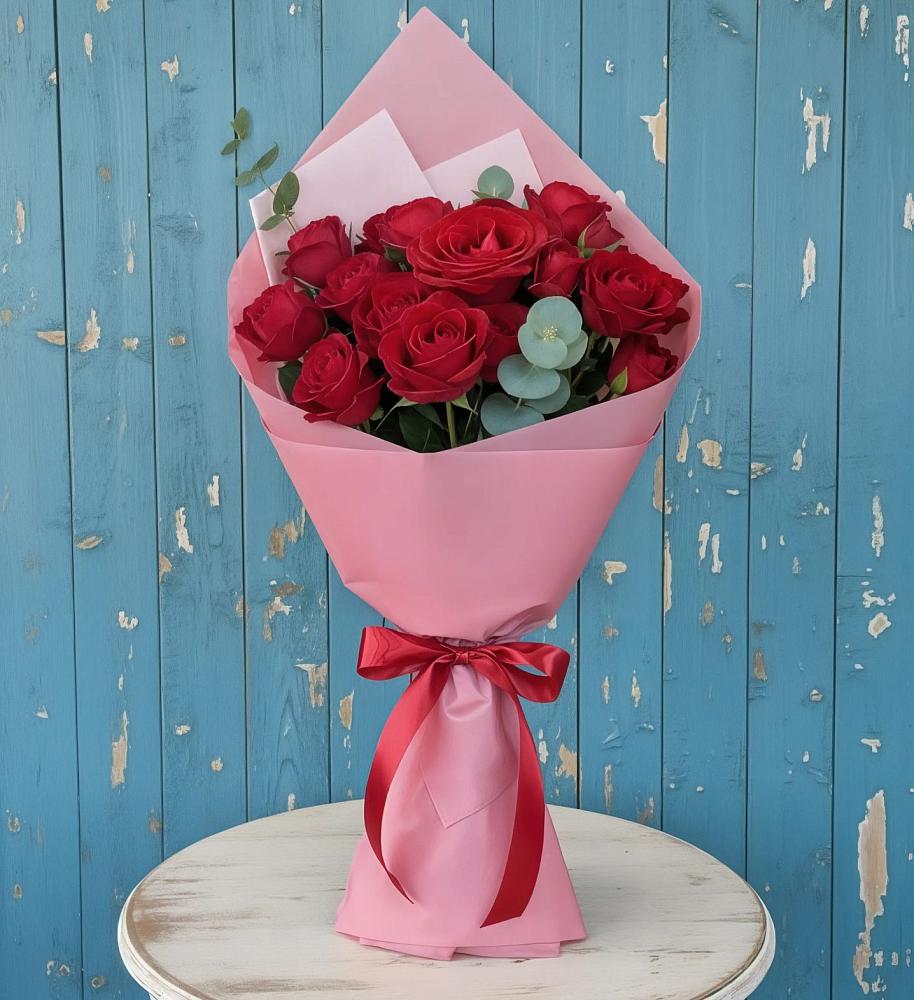 Букет цветов из: Розы в Архангельской