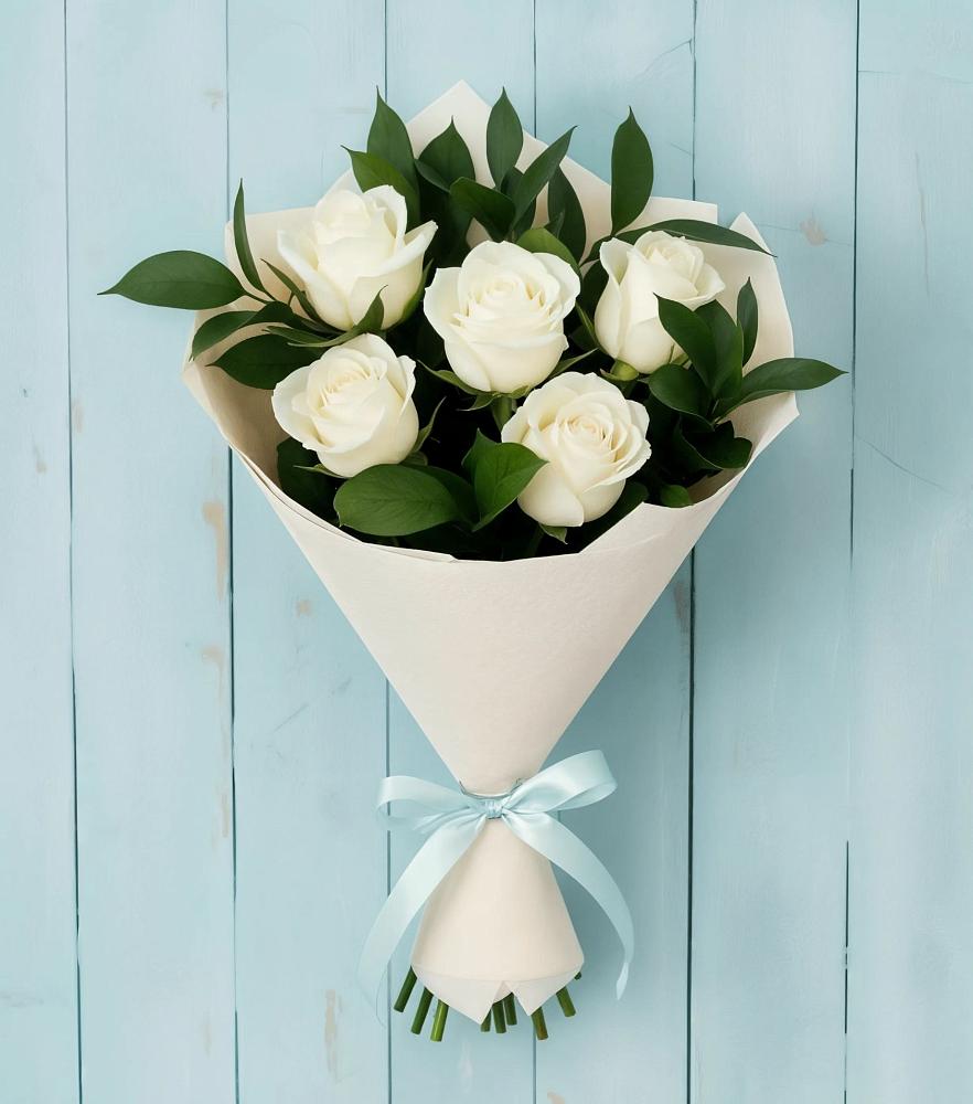 Букет цветов из: Розы в Архангельской