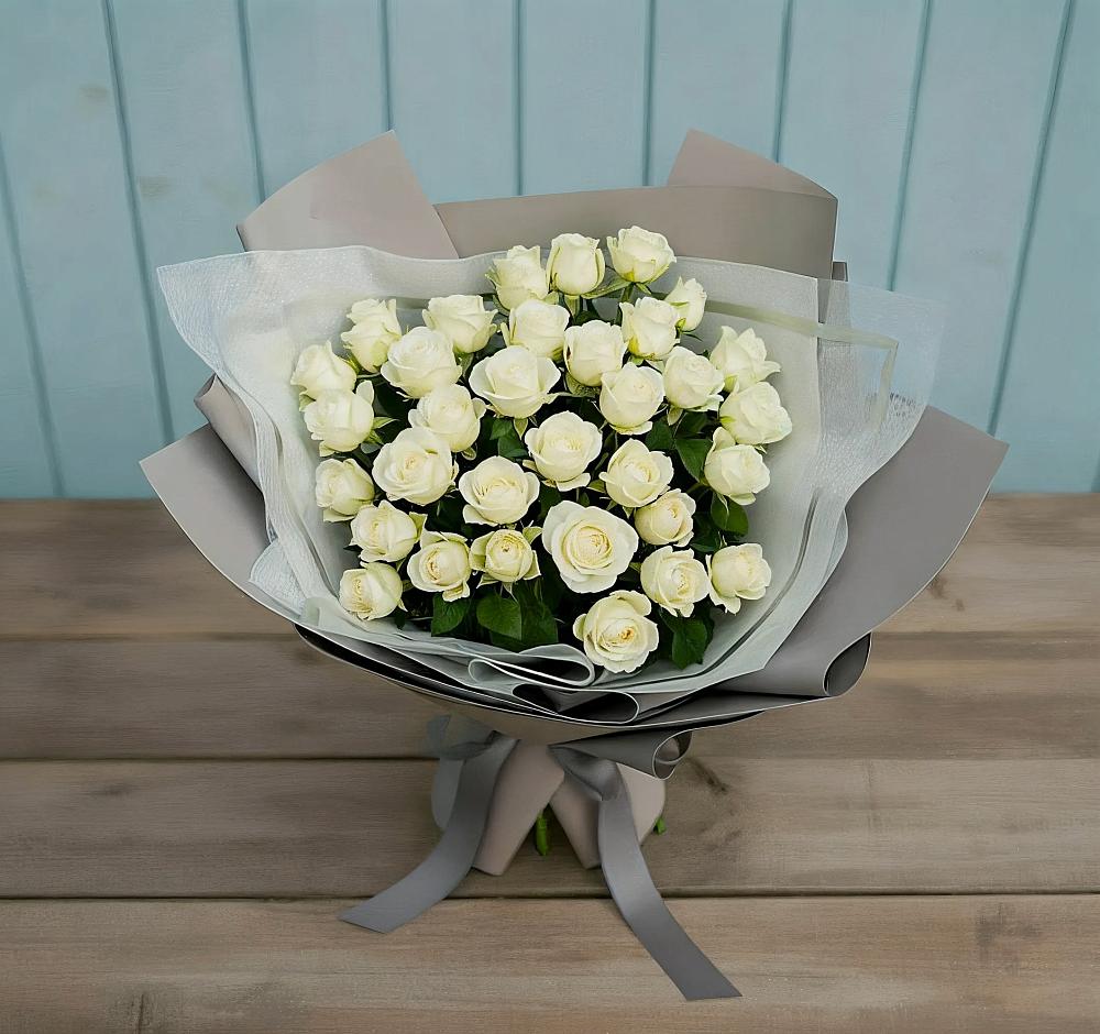 Букет Белоснежная нежность в Архангельской