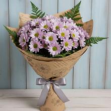 Букет цветов из:  Хризантемы #REPLACE_PRED# Архангельской