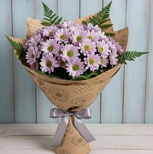 Букет цветов из:  Хризантемы в Архангельской
