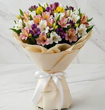 Букет цветов из:  Альстромерии #REPLACE_PRED# Архангельской
