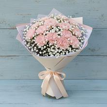 Букет цветов из:  Гвоздики #REPLACE_PRED# Архангельской