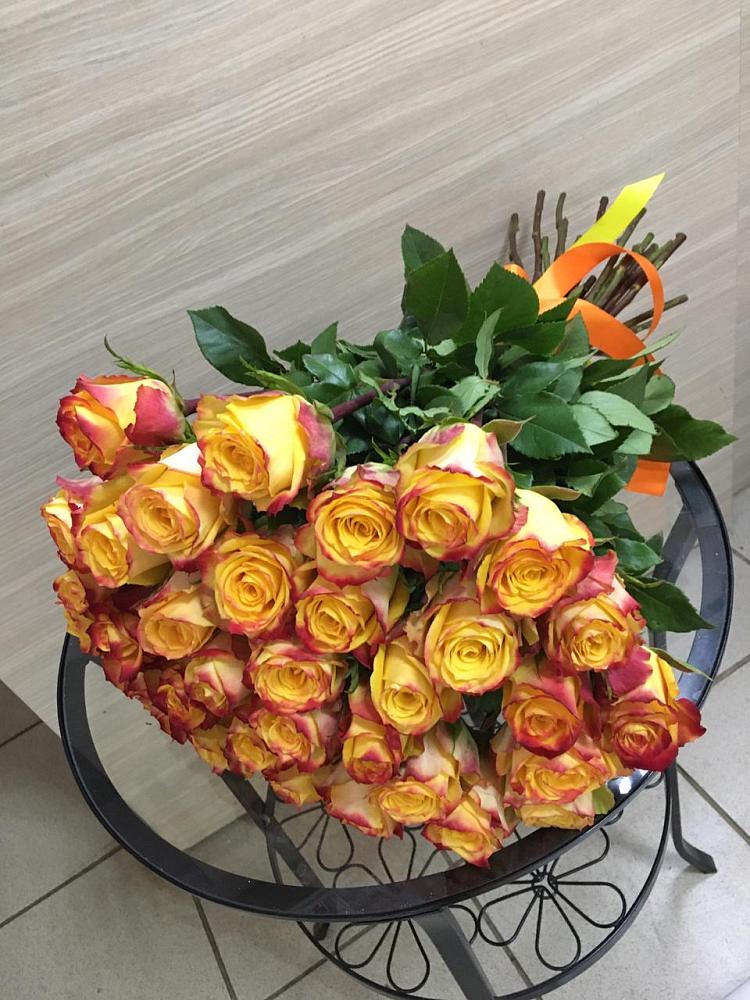 Букет Желтые розы в Архангельской