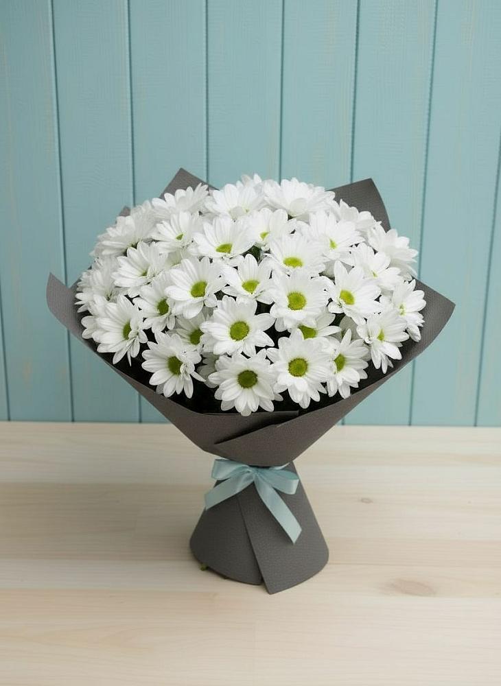 Букет цветов из: Хризантемы в Архангельской