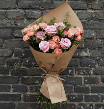 Букет цветов из:  Розы в Архангельской
