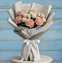 Букет цветов из:  Розы в Архангельской