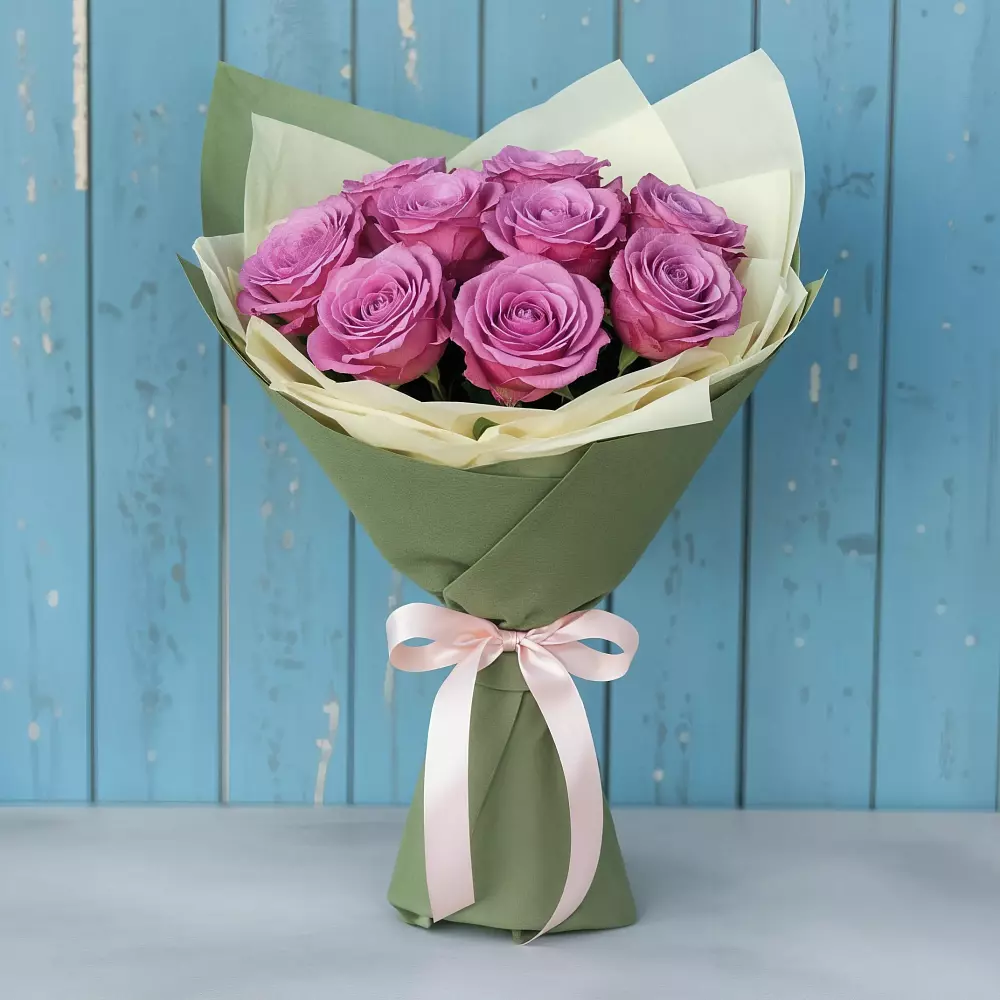 Букет Розы Фёрст Леди в Архангельской