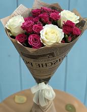 Букет цветов из:  Розы в Архангельской