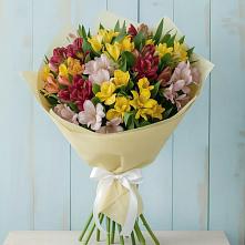 Букет цветов из:  Альстромерии в Архангельской