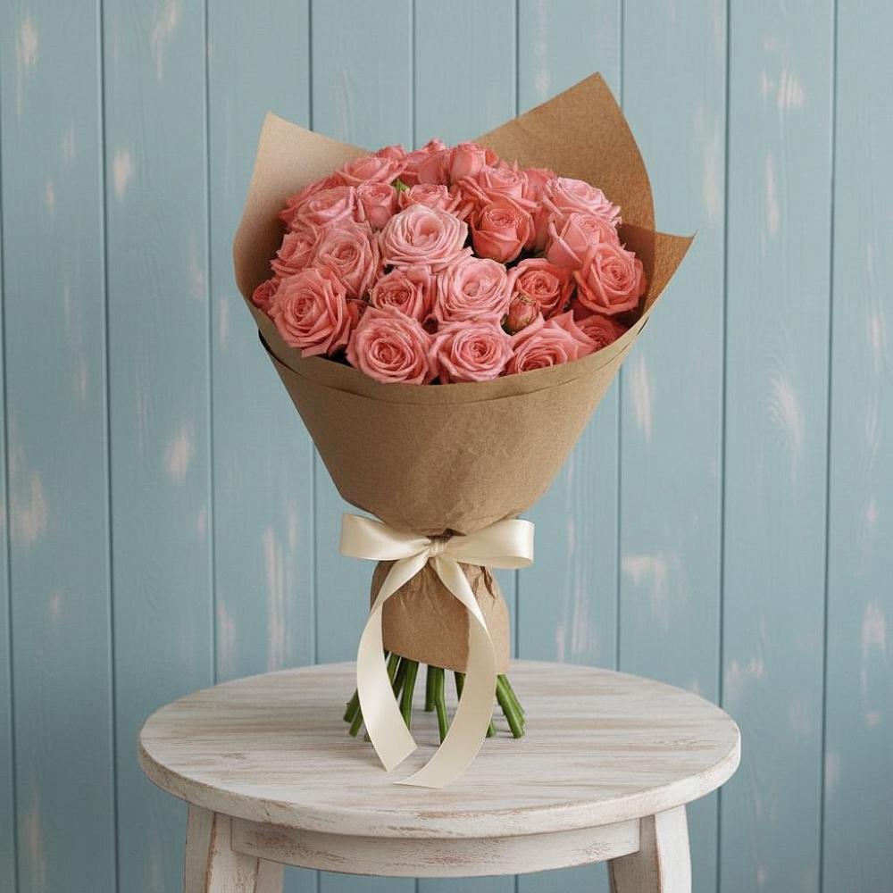 Букет цветов из: Розы в Архангельской