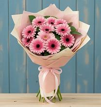 Букет цветов из:  Герберы в Архангельской