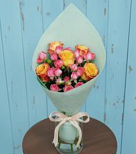 Букет цветов из:  Розы в Архангельской
